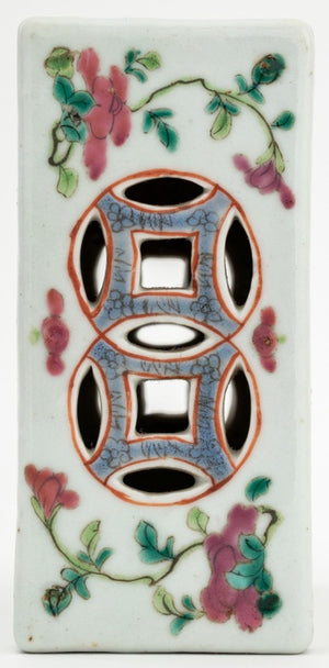 Chinese Famille Rose Porcelain Pillow (9856208240947)