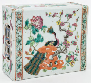 Chinese Famille Rose Porcelain Pillow (9856208240947)
