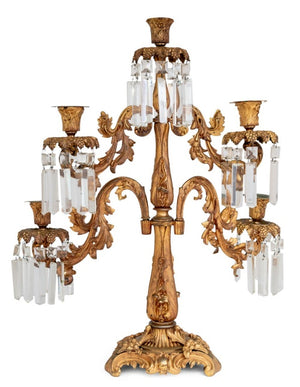 Napoleon III Ormolu 5-Branch Candelabrum (9735447576883)