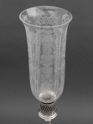 Lawrence B. Smith Co. Silver Plate Storm Lamps, 2 (9790449615155)