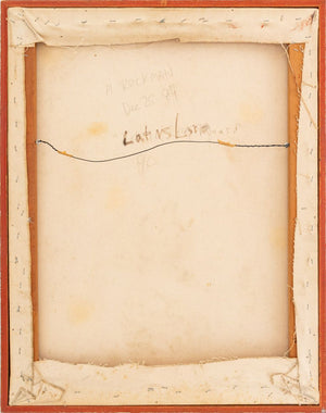 Alexis Rockman "Lat Vs. Long" Oil on Canvas, 1984 (9858730983731)