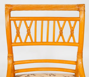 McGuire Bamboo Upholstered Armchair (9894851248435)