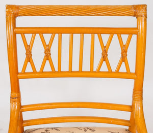 McGuire Bamboo Upholstered Armchair (9894851248435)