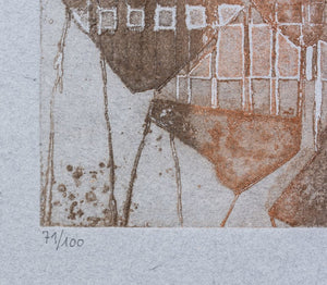 Marie-Therese Fayet "Force et Fragilite" Aquatint (9896001143091)