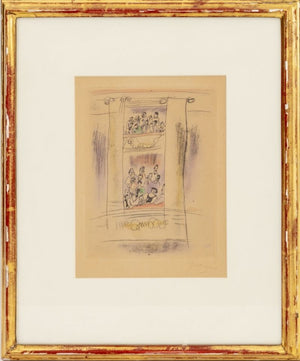 Jules Pascin "La Loge" Etching, 1925 (9738736107827)