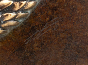 Erte "Peace" Patinated Bronze Sculpture, 1984 (9735457407283)