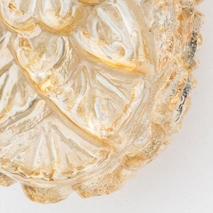 Art Glass Floral Wall Sconces, 2 (9856459604275)