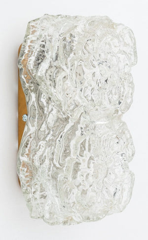 Art Glass Floral Wall Sconces, 2 (9856459604275)