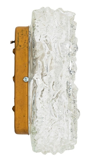 Art Glass Floral Wall Sconces, 2 (9856459604275)