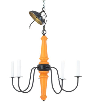 Regency Style 5-Branch Chandelier (9896016347443)