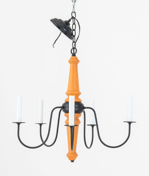 Regency Style 5-Branch Chandelier (9896016347443)