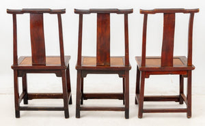 Chinese Hardwood Yokeback Side Chairs, 6 (9802890215731)