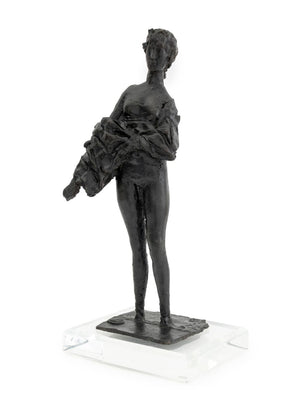 Giacomo Manzu "Ballerina" Patinated Bronze, 1962