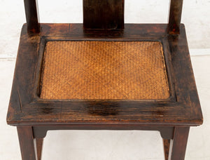 Chinese Hardwood Yokeback Side Chairs, 6 (9802890215731)