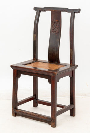Chinese Hardwood Yokeback Side Chairs, 6 (9802890215731)