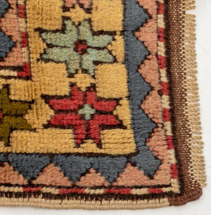 Turkish Kazak Star Rug, 4' 10" x 3' 3" (9843620086067)