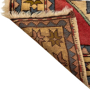 Turkish Kazak Star Rug, 4' 10" x 3' 3" (9843620086067)