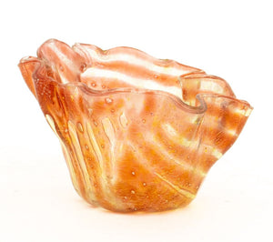 Italian Art Glass Handkerchief Bowl (9755057652019)