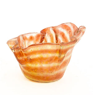 Italian Art Glass Handkerchief Bowl (9755057652019)