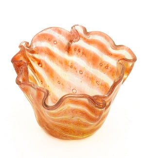 Italian Art Glass Handkerchief Bowl (9755057652019)