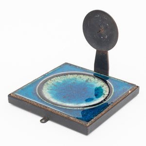 Danish Modern Turquoise Blue Pottery Articles, 4 (9846869033267)