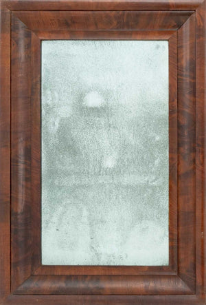 American Flame Mahogany Ogee Mirror