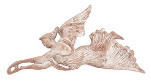 American Folk Art Cast Iron Winged Victories, Pair (9755062370611)