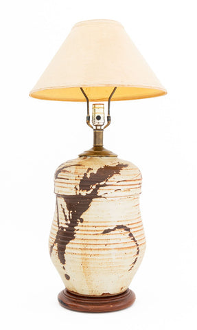 Mid-Century Modern Art Pottery Table Lamp