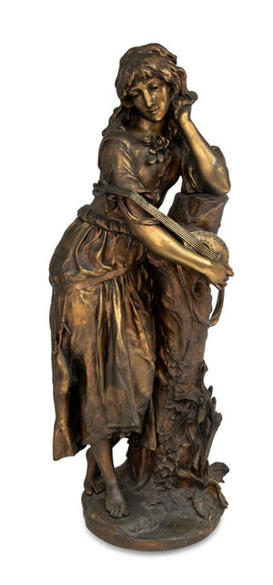 Adrien Gaudez "Mignon" Patinated Bronze Sculpture (9832492466483)
