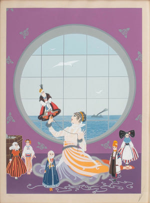 Erte "Les Poupees Russes" Serigraph, 1979 (9894523109683)