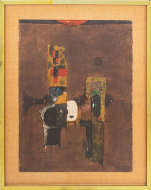 Johnny Friedlaender "Signe Des Temps" Etching (9894419202355)