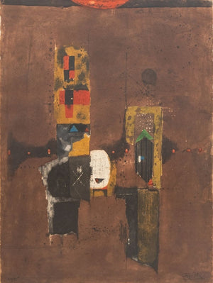 Johnny Friedlaender "Signe Des Temps" Etching (9894419202355)