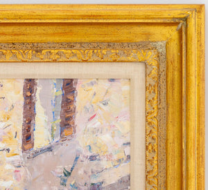 Pierre Bittar "Village Mediterranee" Oil on Canvas (9898238640435)