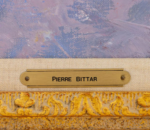 Pierre Bittar "Village Mediterranee" Oil on Canvas (9898238640435)