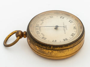 Negretti & Zambra Brass Pocket Barometer (9784122605875)