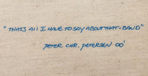 Peter Christian Petersen "That's All..." Mix Media (9802897719603)