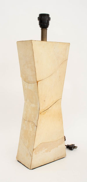 Jean-Michel Frank Style Goatskin Table Lamp (9790394597683)
