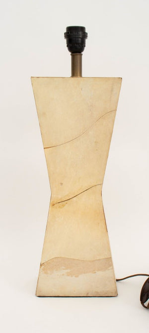 Jean-Michel Frank Style Goatskin Table Lamp (9790394597683)