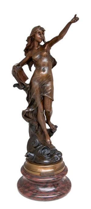 Jean-Baptise Germain "La Pensee" Patinated Bronze (9814243115315)