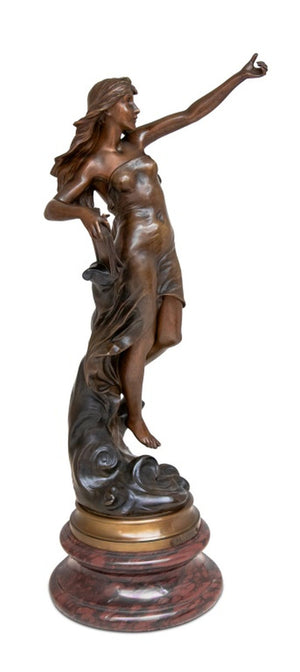 Jean-Baptise Germain "La Pensee" Patinated Bronze (9814243115315)