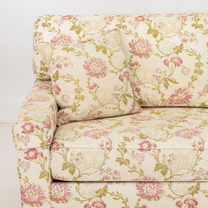 Ethan Allen Floral Upholstered Sleeper Sofa (9894526058803)