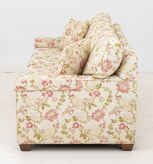 Ethan Allen Floral Upholstered Sleeper Sofa (9894526058803)