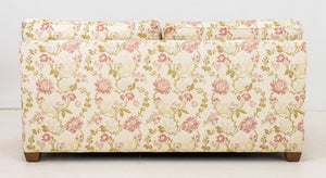 Ethan Allen Floral Upholstered Sleeper Sofa (9894526058803)