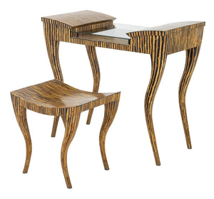 R & Y Augousti "Delilah" Dressing Table and Bench (9741191905587)