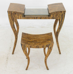 R & Y Augousti "Delilah" Dressing Table and Bench (9741191905587)