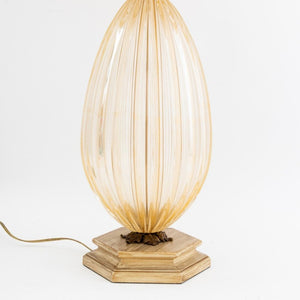 Barovier & Toso Murano Art Glass Table Lamp (9802909286707)