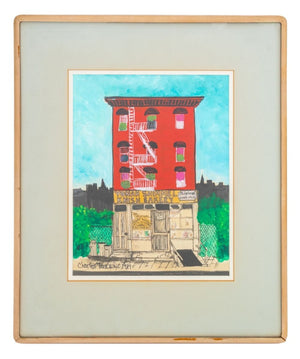 Charles Fazzino Knish Bakery Mixed Media, 1981 (9737682157875)