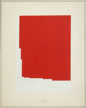 Gianfranco Pardi "Achitettura" Lithograph, 1974 (9894532153651)