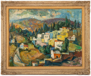 Jakob Eisenscher Landscape Scene Oil on Canvas (9846882894131)