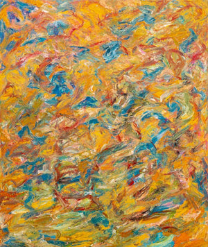 Andy Miller Abstract Composition Oil on Canvas (9891629105459)